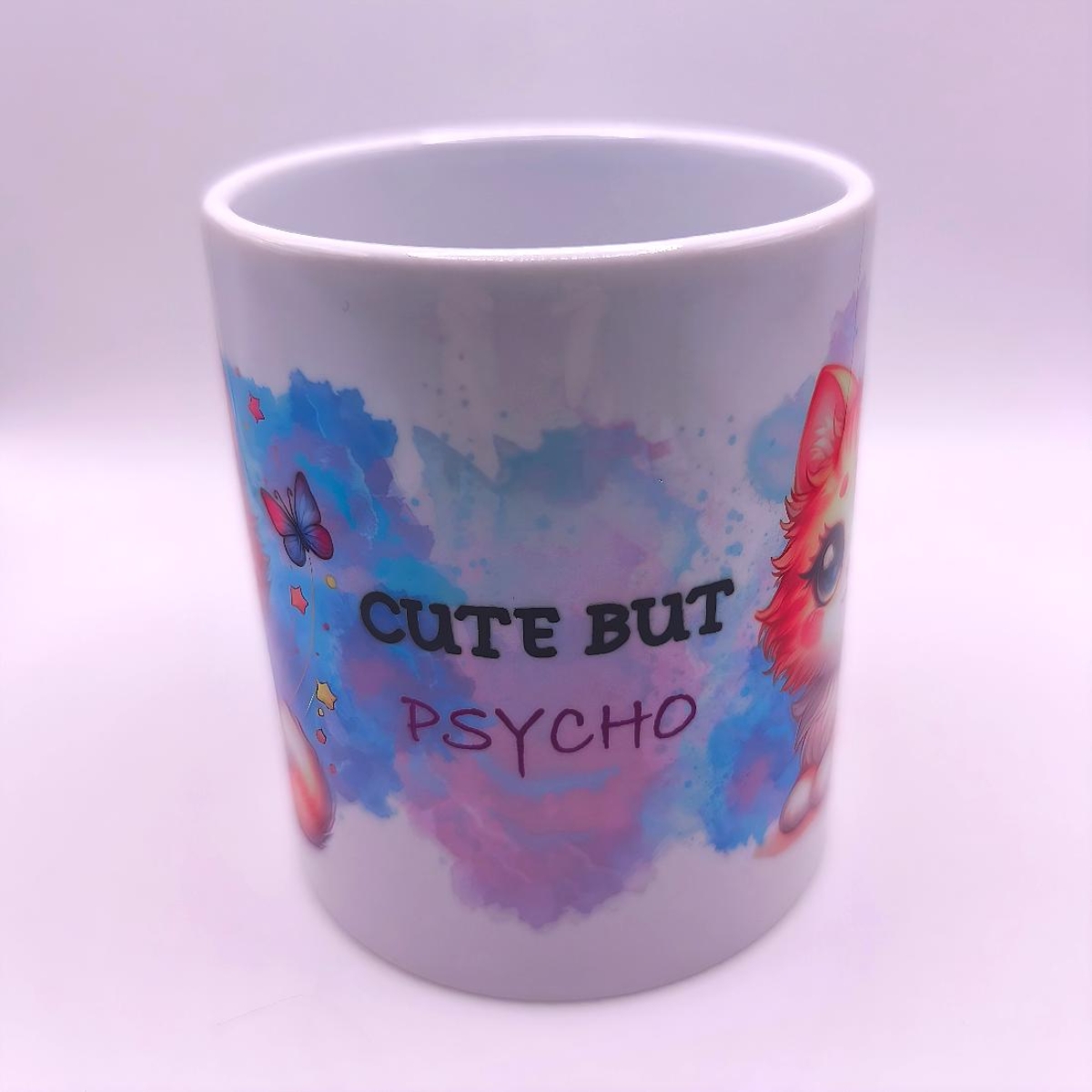 Tasse mit süßen Kawaii Katzen